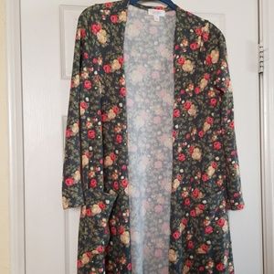 Lularoe Sarah Duster Sweater Cardigan